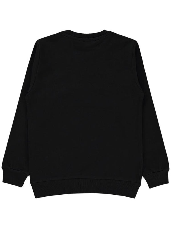 Batman Baskılı 6-9 Yaş Sweatshirt - Siyah