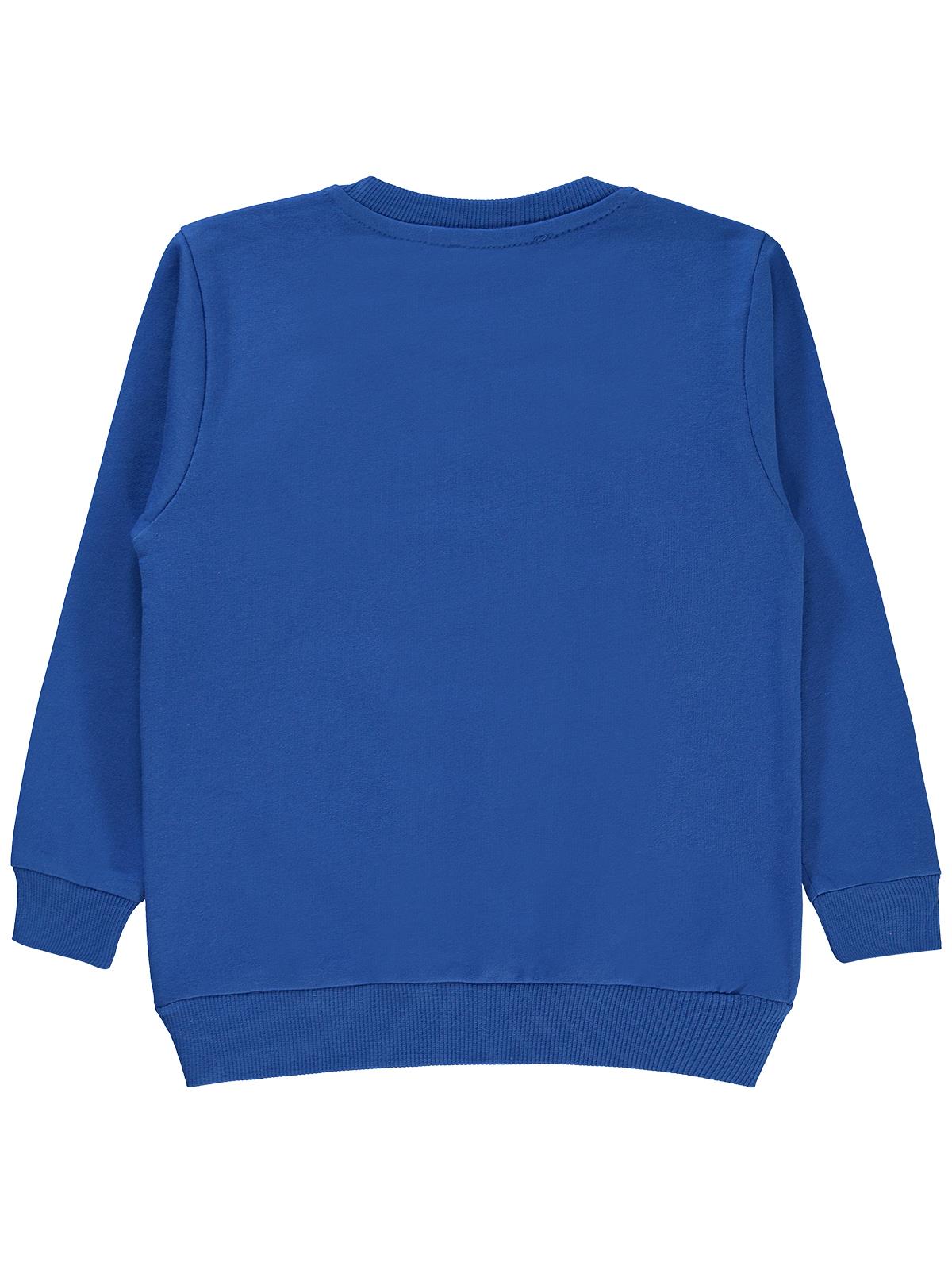 Batman Baskılı 2-5 Yaş Sweatshirt - Mavi