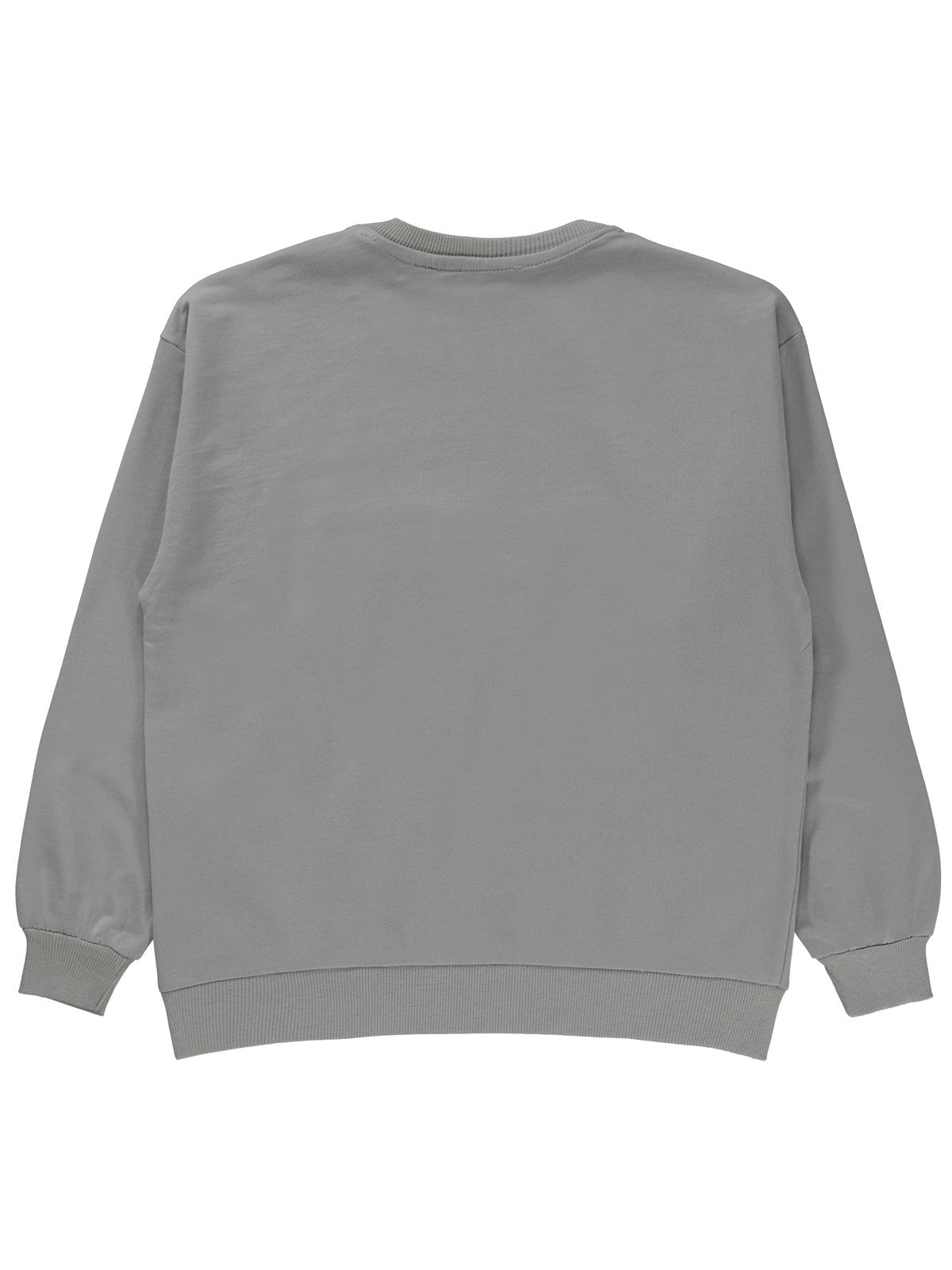 Batman Baskılı 10-13 Yaş Sweatshirt - Gri