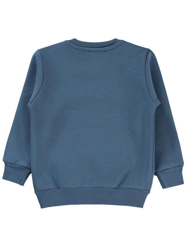 Tom And Jerry Baskılı 2-5 Yaş Sweatshirt - Mavi