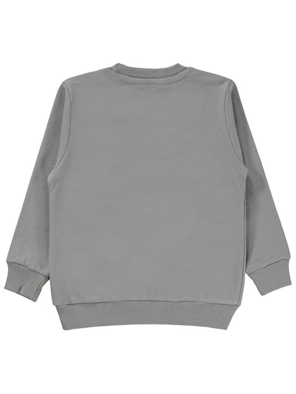 Ben10 Baskılı 2-5 Yaş Sweatshirt - Gri