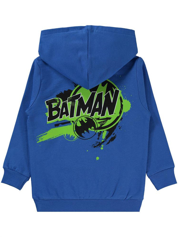 Batman Baskılı 2-5 Yaş Sweatshirt - Mavi