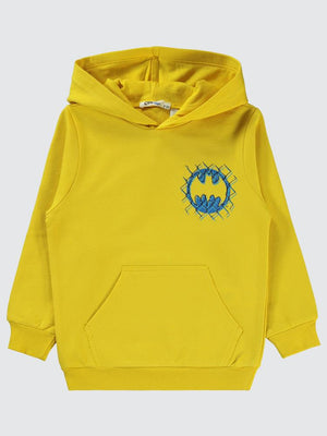 Batman Baskılı 2-5 Yaş Sweatshirt - Sarı