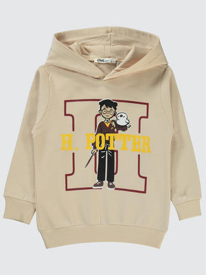 H Potter Baskılı 2-5 Yaş Sweatshirt - Gri