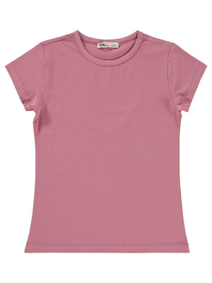 Civil Girls Basic 6-9 Yaş Tişört - Pembe