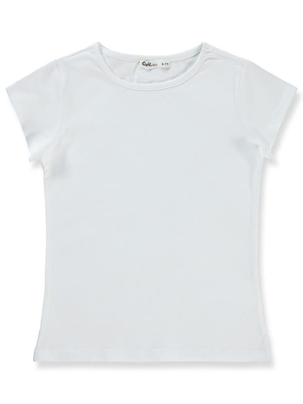Civil Girls Basic 10-13 Yaş Tişört - Beyaz