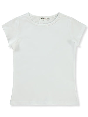 Civil Girls Basic 6-9 Yaş Tişört - Ekru