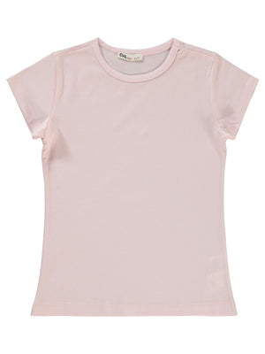 Civil Girls Basic 6-9 Yaş Tişört - Pembe