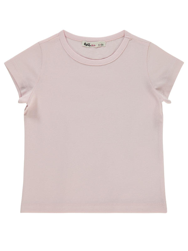 Civil Girls Basic 2-5 Yaş Tişört - Pembe
