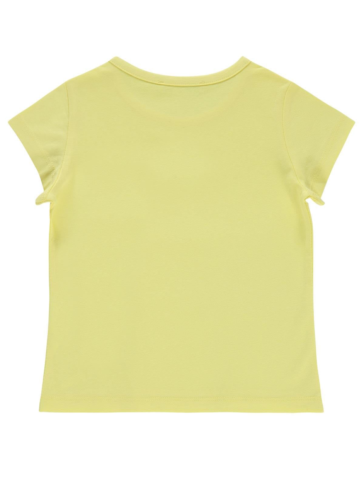 Civil Girls Basic 2-5 Yaş Tişört - Sarı
