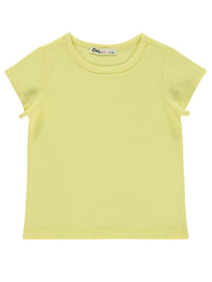 Civil Girls Basic 2-5 Yaş Tişört - Sarı