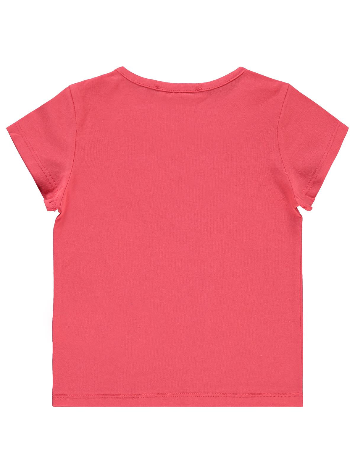 Civil Girls Ice Cream Baskılı 2-5 Yaş Tişört - Pembe