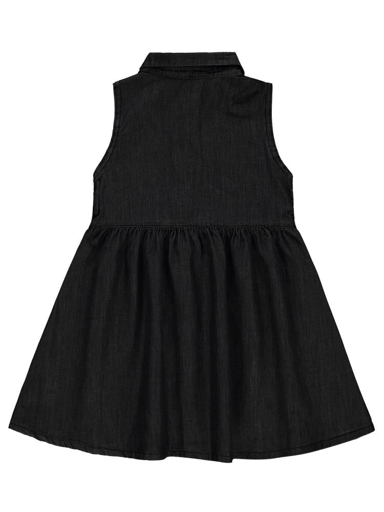 Civil Grils Cepli 2-5 Yaş Elbise - Siyah