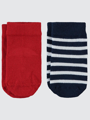 Civil Baby Denizci World Abs Baskı 6-18 Ay 2'li Bebek Erkek Çorap