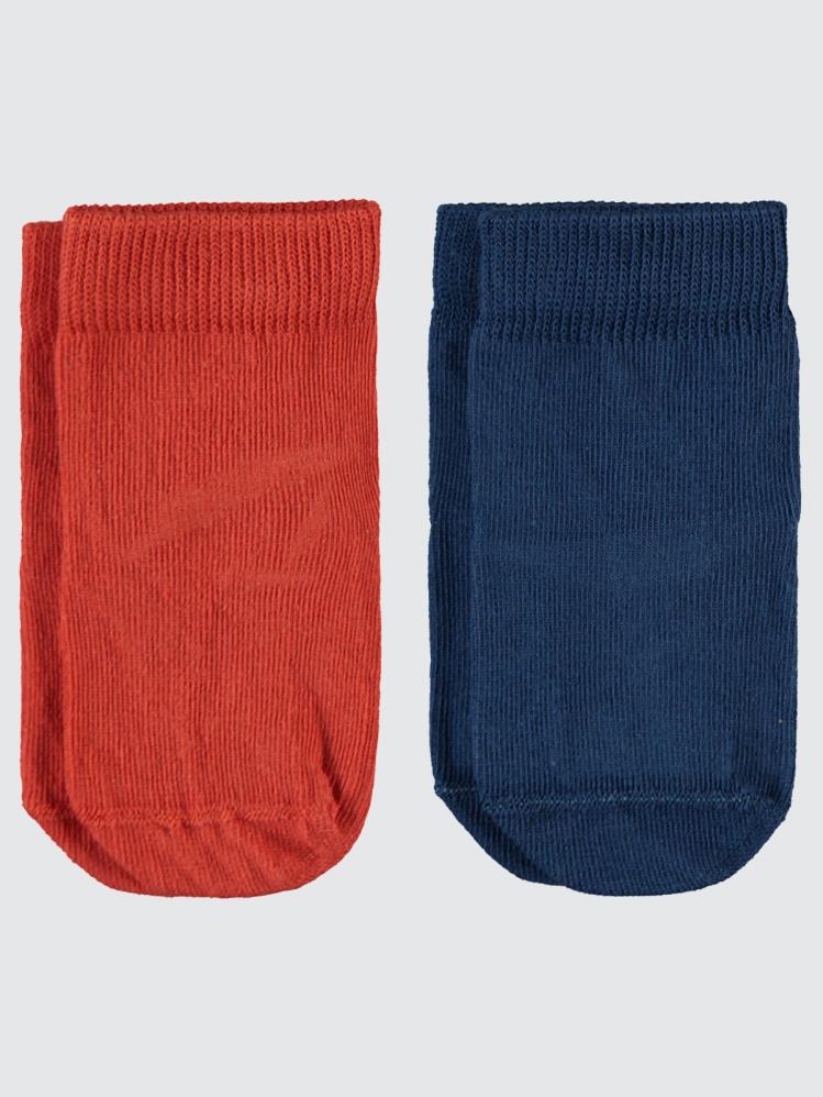 Civil Baby Space Abs Baskı 6-18 Ay 2'li Bebek Erkek Çorap
