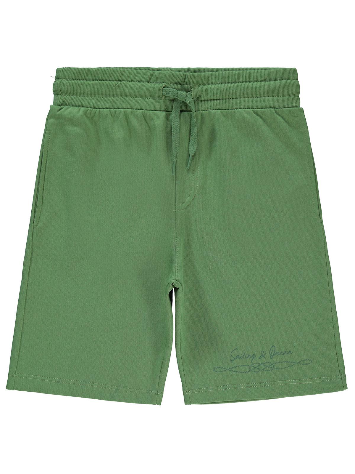 Civil Boys Sailing Baskılı 10-13 Yaş Kapri - Haki