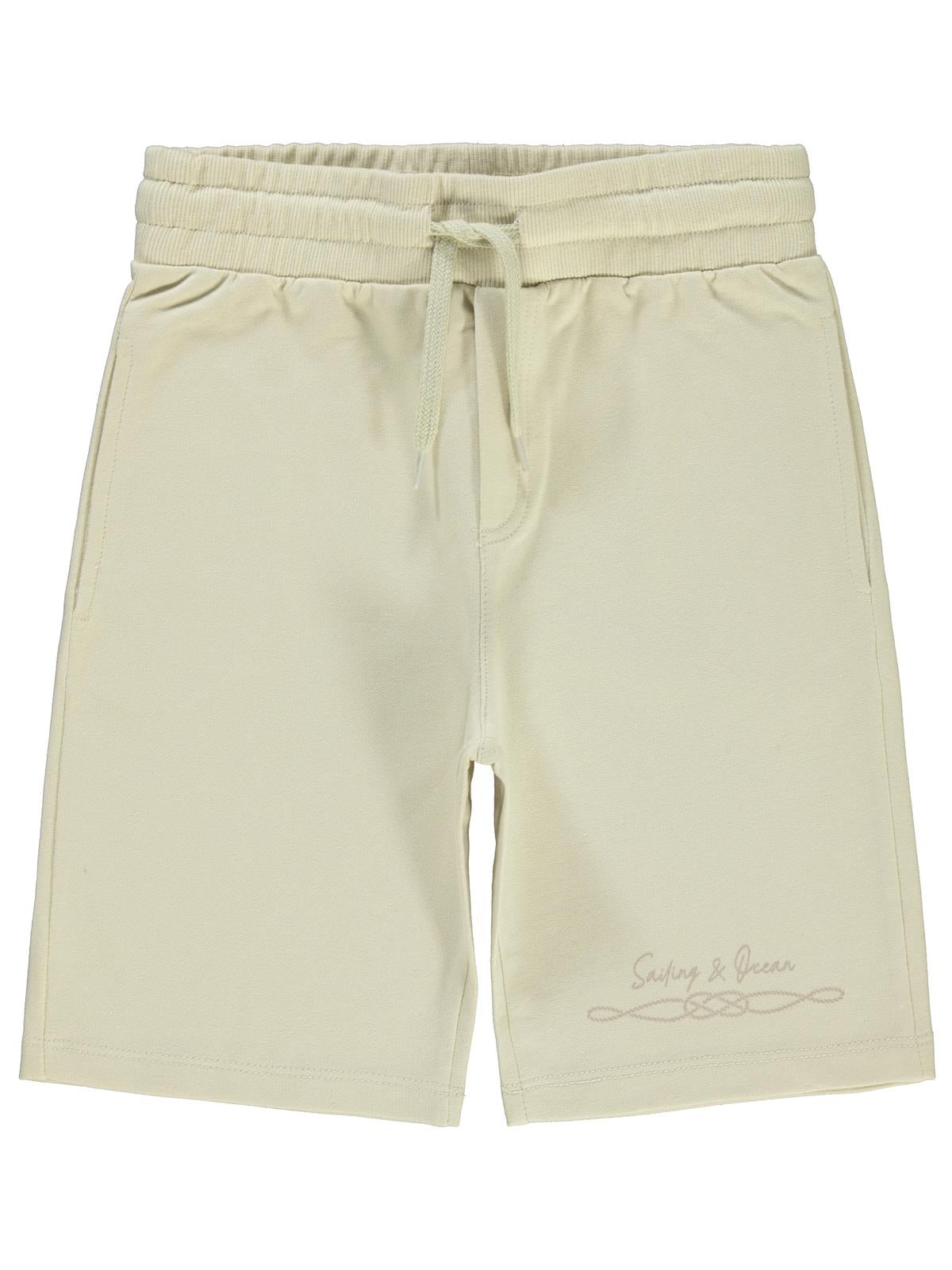 Civil Boys Sailing Baskılı 6-9 Yaş Kapri - Fil Dişi