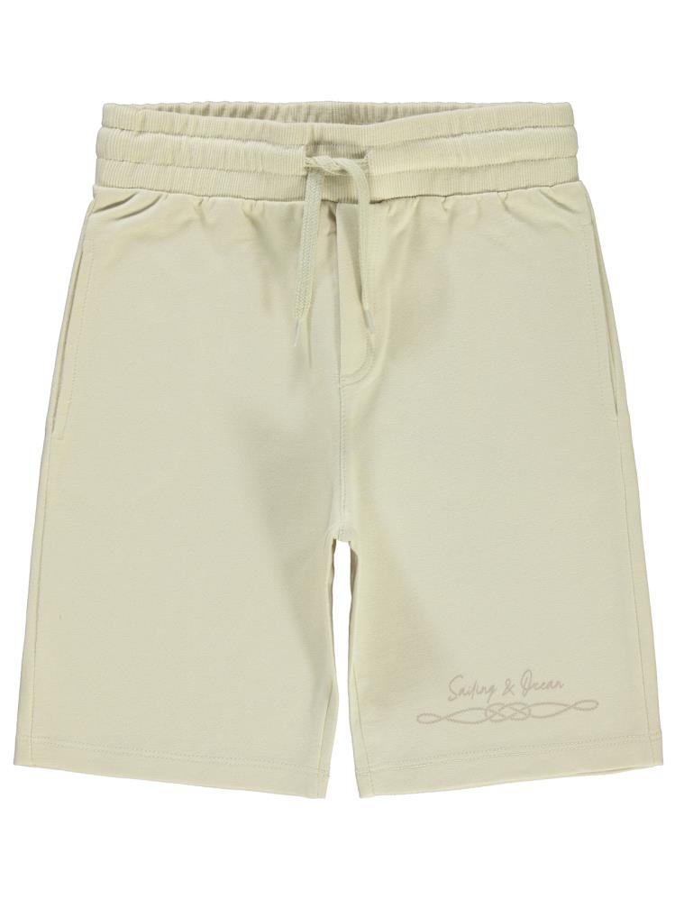 Civil Boys Sailing Baskılı 6-9 Yaş Kapri - Fil Dişi