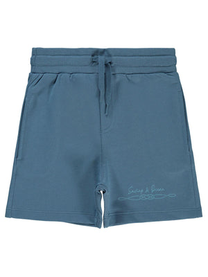 Civil Boys Sailing Baskılı 2-5 Yaş Kapri - Mavi