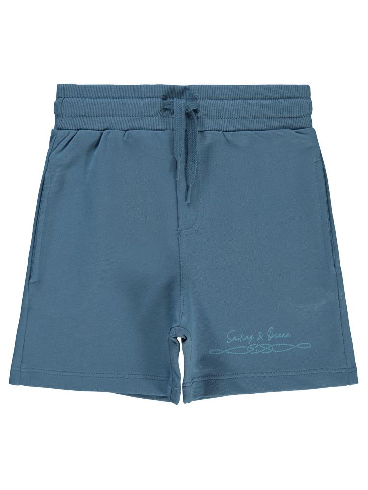 Civil Boys Sailing Baskılı 2-5 Yaş Kapri - Mavi