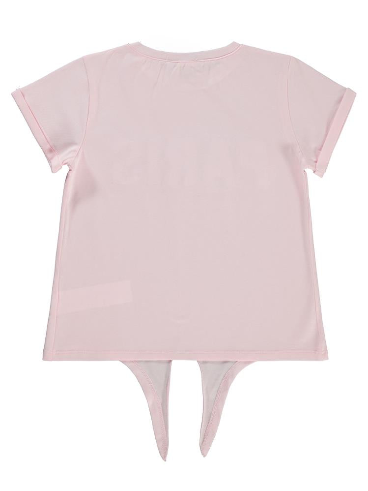 Civil Girls Best Nakışlı 10-13 Yaş Tişört - Pembe