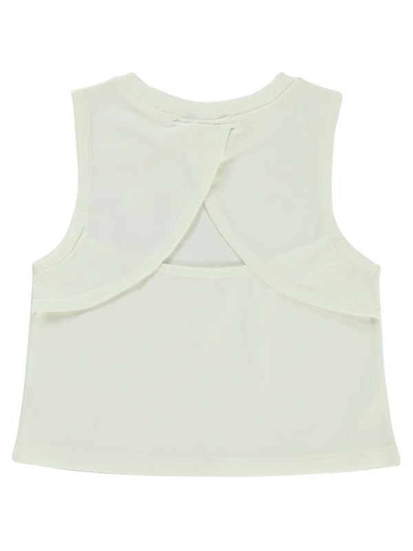 Civil Girls California Baskılı 2-5 Yaş Tişört - Ekru