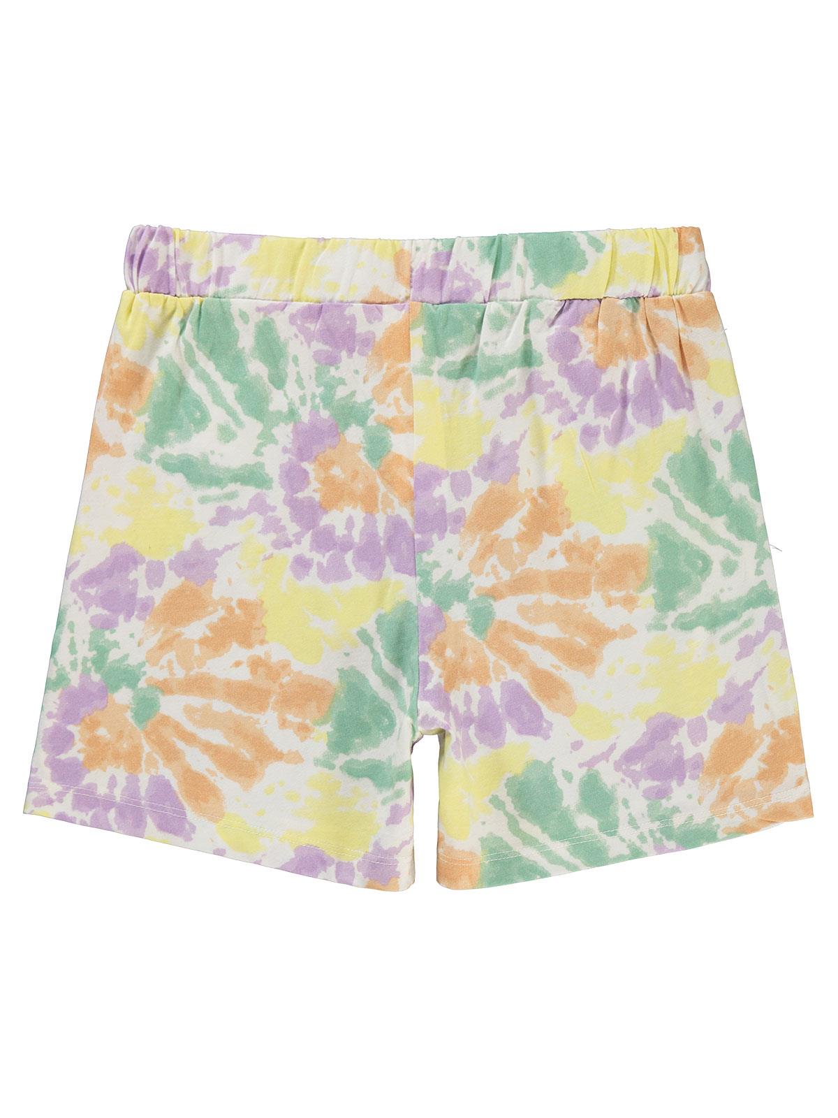 Civil Grils Los Angeles Baskılı 10-13 Yaş Şort - Lila