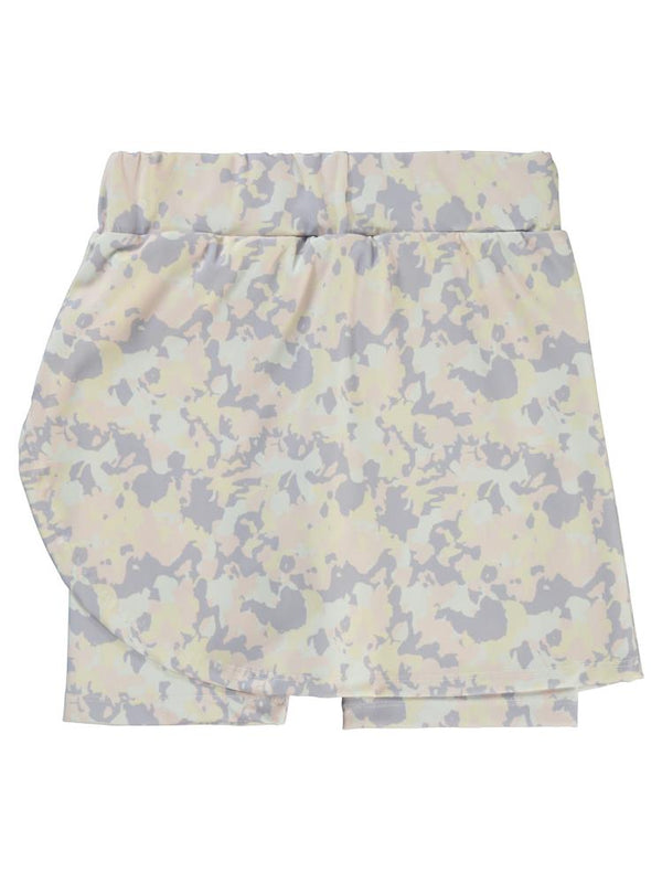 Civil Girls Kamuflaj Baskılı 6-9 Yaş Şort - Lila