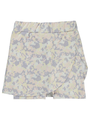 Civil Girls Kamuflaj Baskılı 10-13 Yaş Şort - Lila