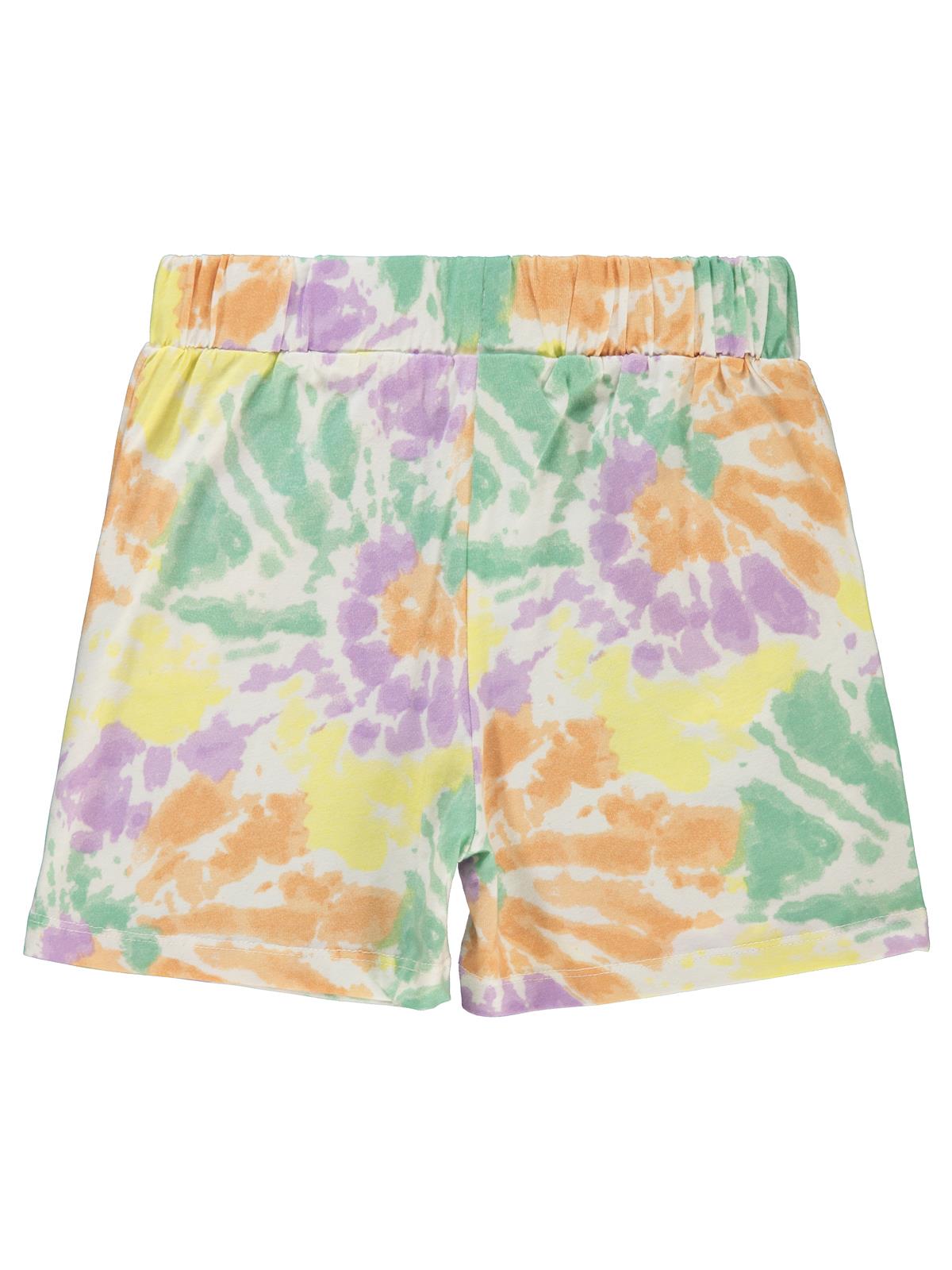 Civil Grils New York Baskılı 6-9 Yaş Şort - Lila