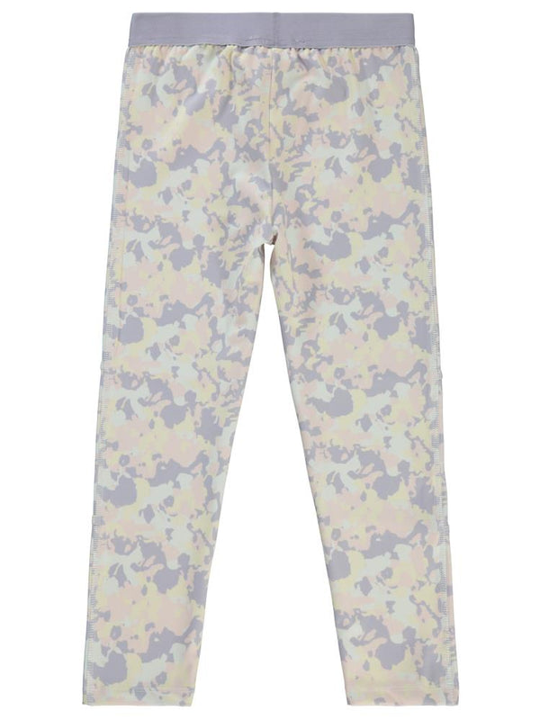 Civil Girls Kamuflaj Baskılı 6-9 Yaş Tayt - Lila