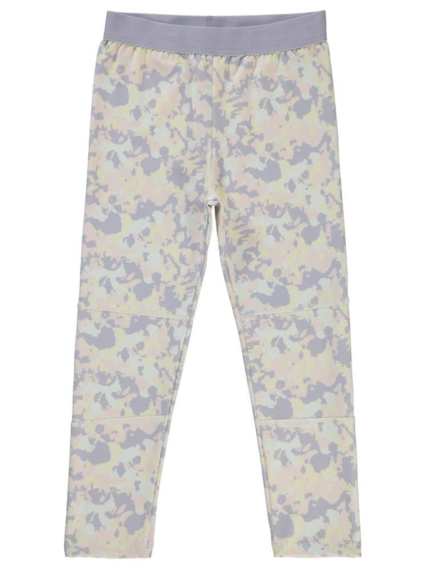 Civil Girls Kamuflaj Baskılı 10-13 Yaş Tayt - Lila