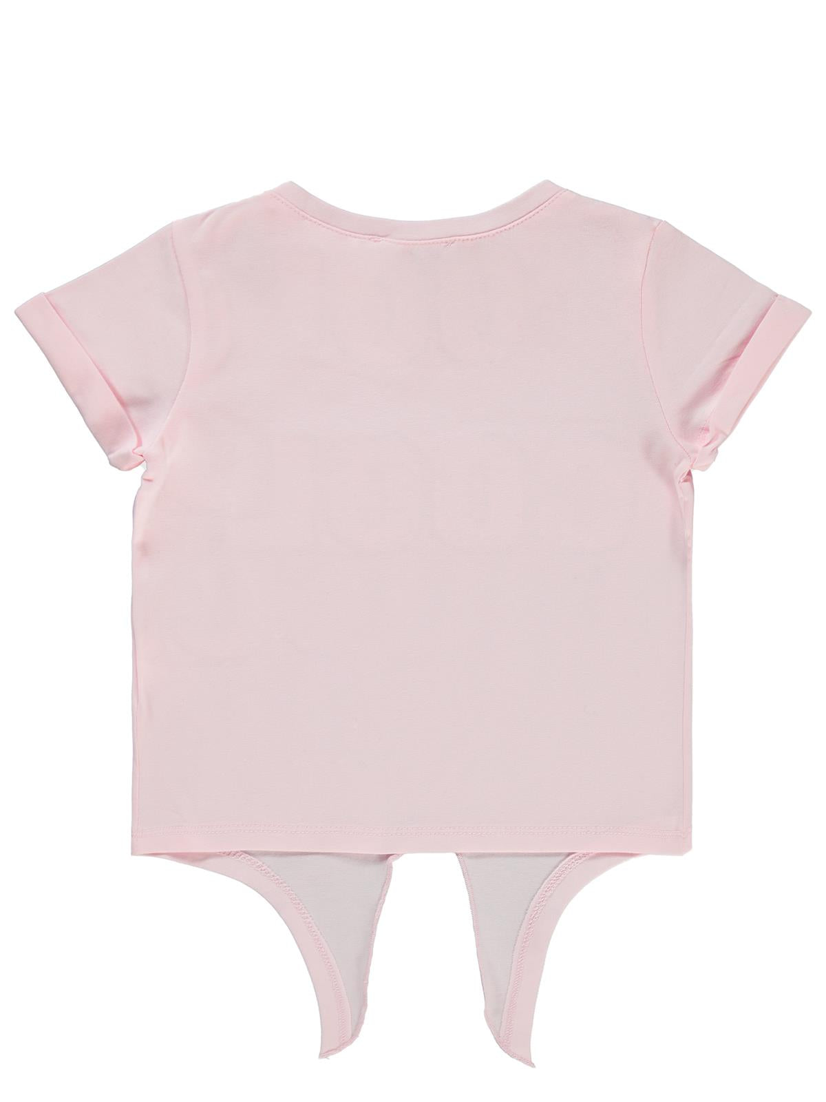Civil Girls Cool Nakışlı 2-5 Yaş Tişört - Pembe