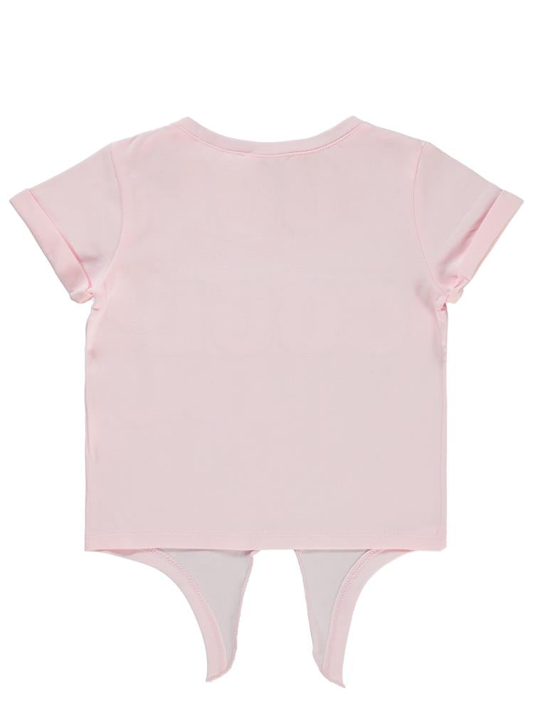 Civil Girls Cool Nakışlı 2-5 Yaş Tişört - Pembe
