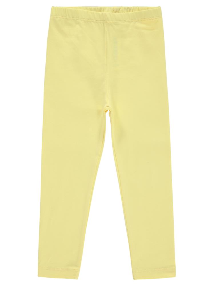 Civil Girls Basic 2-5 Yaş Tayt - Sarı