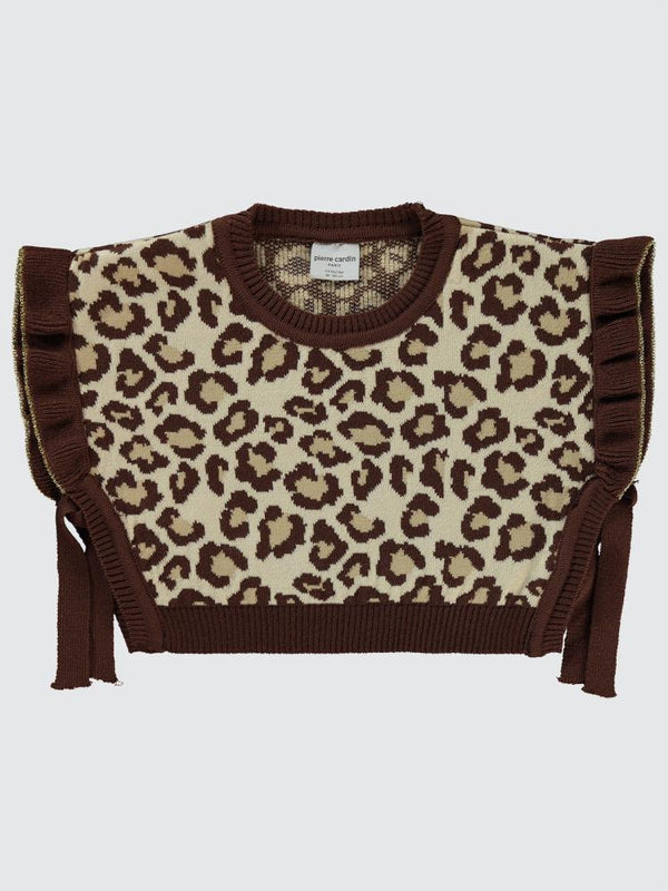 Pierre Cardin 2-5 Yaş Süeter - Kahverengi
