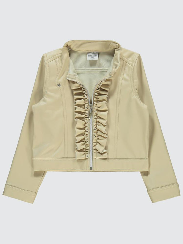 Pierre Cardin Kız Çocuk Ceket 10-12 Yaş - Bej