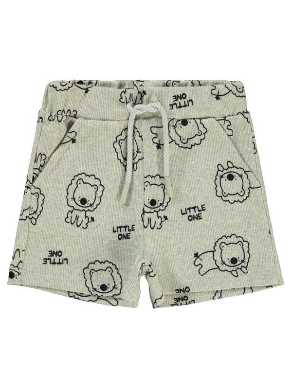 Civil Baby Aslan Empirmeli 6-18 Ay Şort - Gri