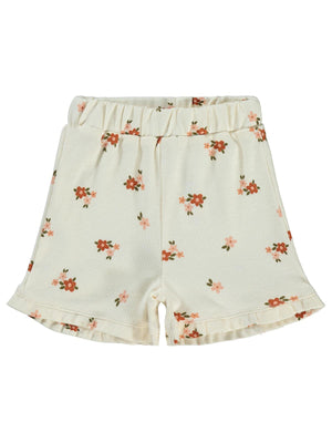 Civil Baby Mini Çiçek Empirme 6-18 Ay Şort - Fil Dişi