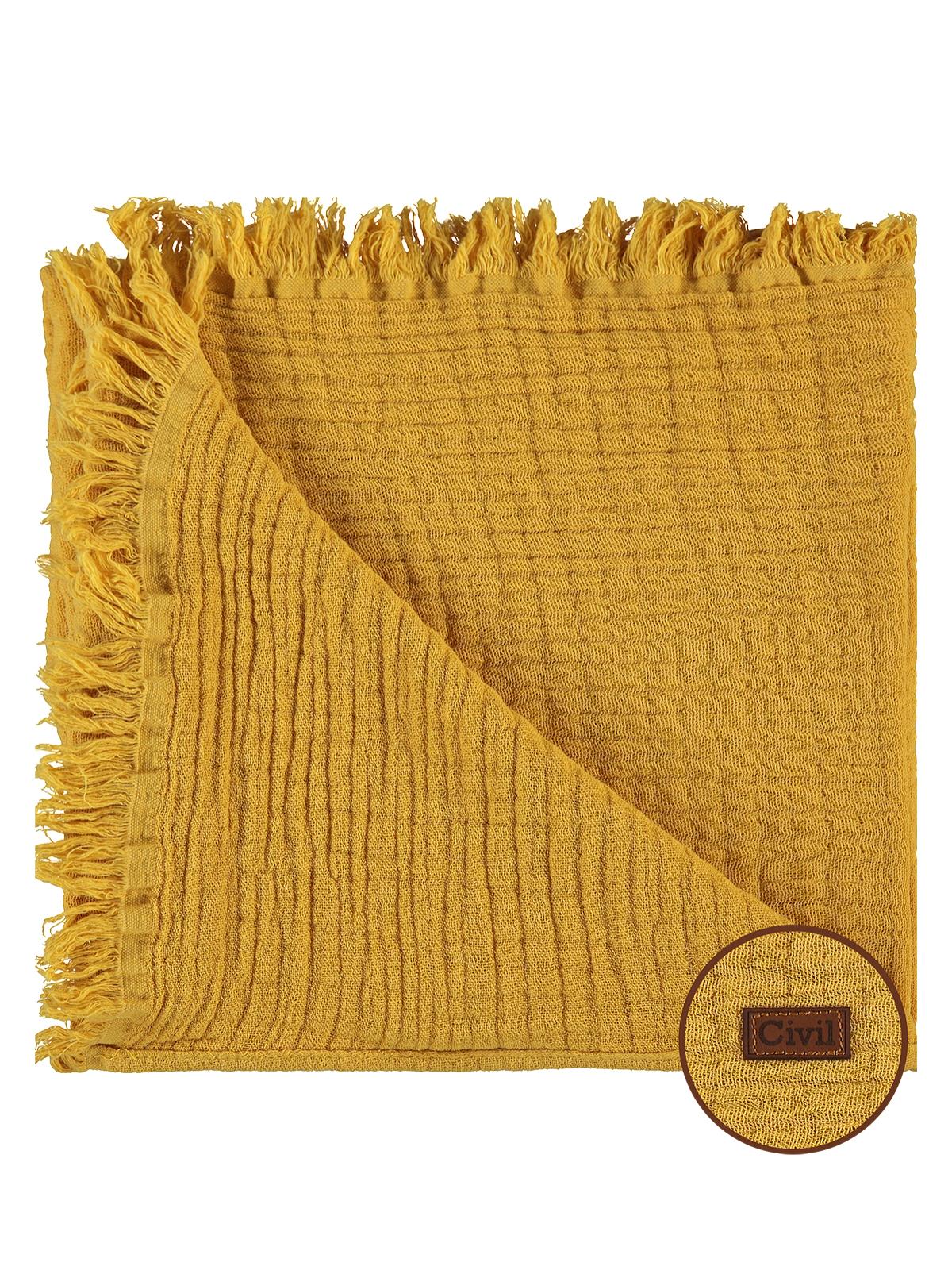 Civil Baby Müslin Bürümcük Battaniye - Hardal