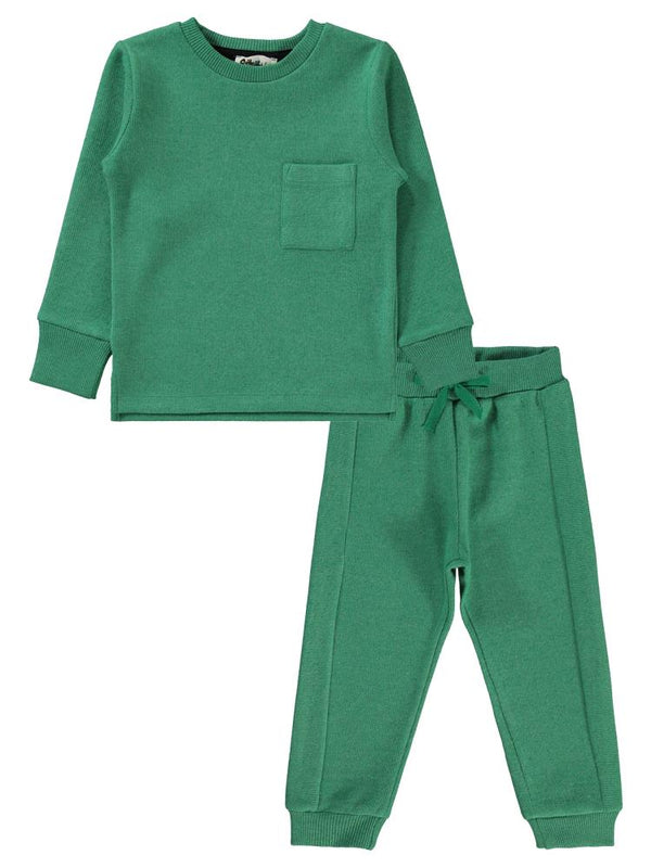 Civil Boys Selanik Basic  2-5 Yaş Eşofman Takımı - Yeşil