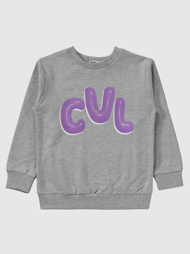 Civil Boys Cvl Baskılı 2-5 Yaş Eşofman Takımı - Gri