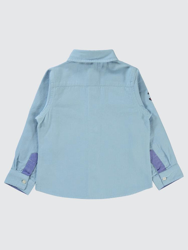 Pierre Cardin Garnili 2-5 Yaş Gömlek - Mavi