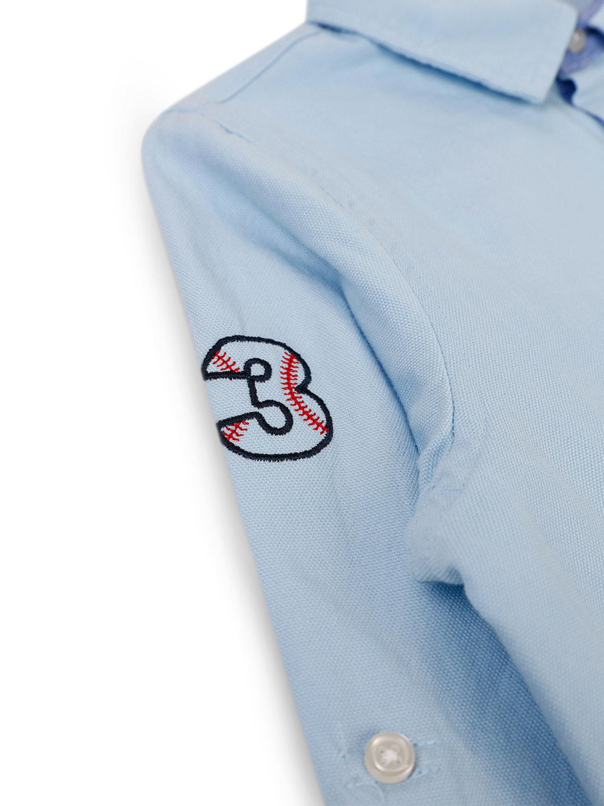 Pierre Cardin Garnili 10-12 Yaş Gömlek - Mavi