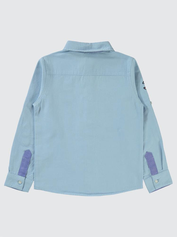 Pierre Cardin Garnili 10-12 Yaş Gömlek - Mavi