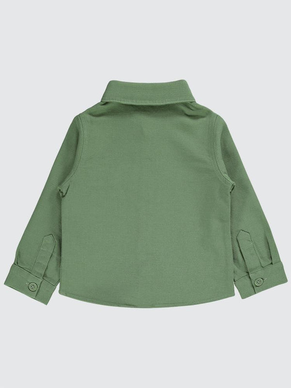 Pierre Cardin Cep Kapaklı 2-5 Yaş Gömlek - Haki