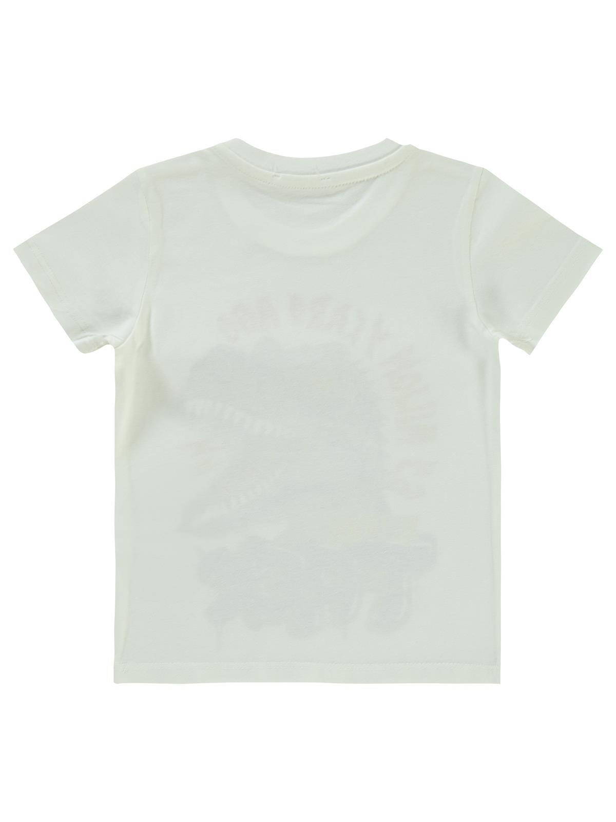 Civil Boys Trex Baskılı 2-5 Yaş Tişört - Ekru