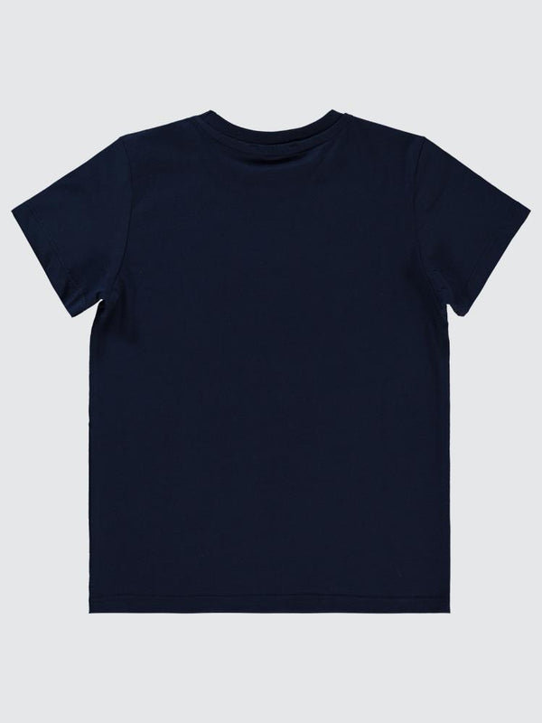 Civil Boys Astronot Baskıl 6-9 Yaş Tişört - Lacivert