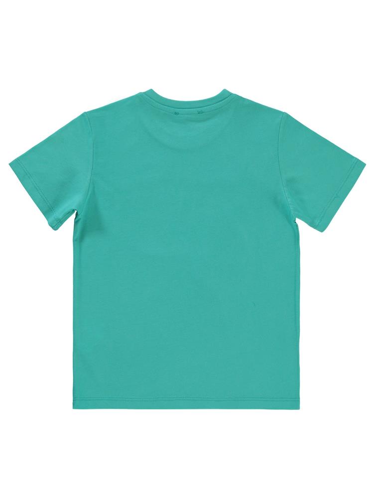 Civil Boys Street Baskılı 6-9 Yaş Tişört - Yeşil