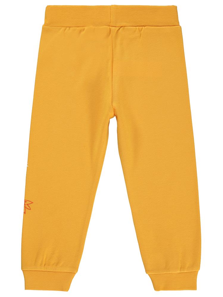 Civil Boys Uzay Mekiği Baskılı 2-5 Yaş Eşofman Altı - Hardal